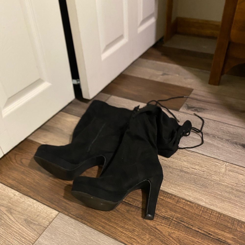Thigh high boots